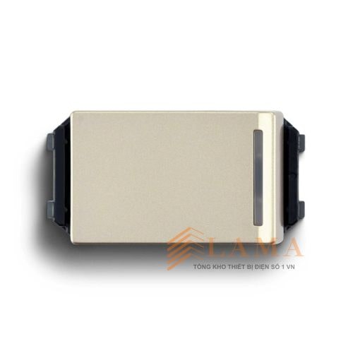 Công Tắc B 1 Chiều Có Đèn Báo Dòng Halumie Màu Vàng Ánh Kim WEVH5151 51MYZWEVH5151 7MYZ Panasonic