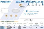 Đèn Led Âm Trần Panasonic 15W Neo Slim 2G