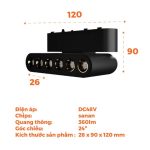 Đèn Led Ray Nam Châm Chiếu Điểm Chỉnh Góc 6W NMGFG06