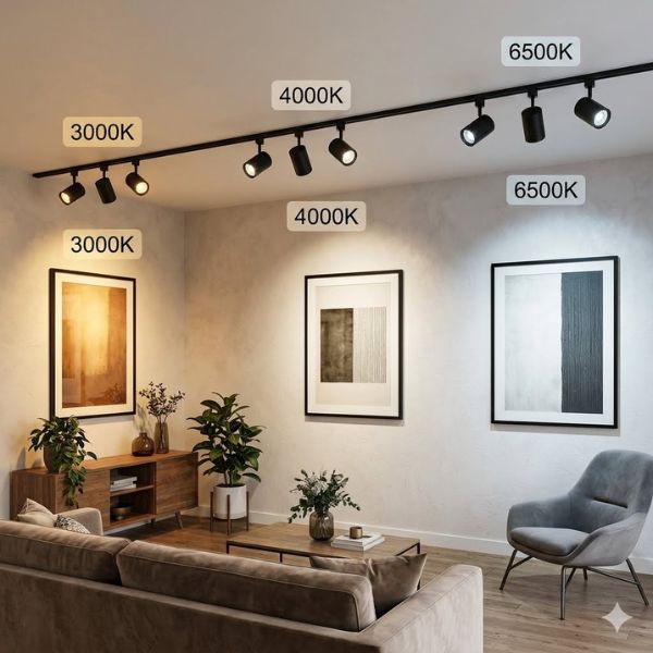 Đèn Led Track Light 7W Màu Trắng NTR07
