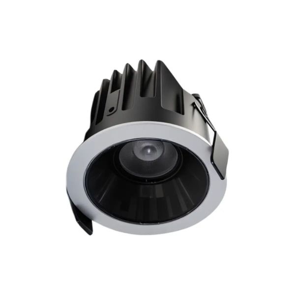 Đèn Spotlight Âm Trần 12W Chóa Đen Góc Chiếu 36 Độ