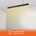 Đèn Thả Trần Nanoco 40W Màu Đen Ánh Sáng 3000K