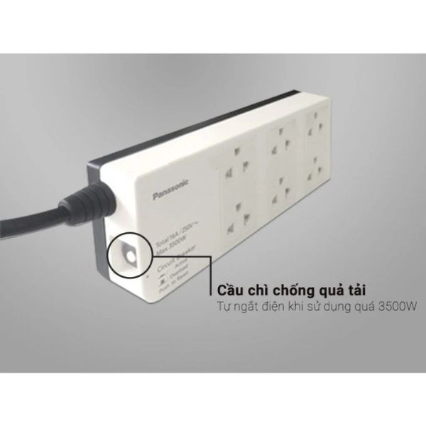 Ổ Cắm Có Dây Panasonic WCHG2836
