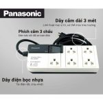 Ổ Cắm Panasonic Có Dây WCHG28352, 5 Ổ Cắm, 1 Công Tắc