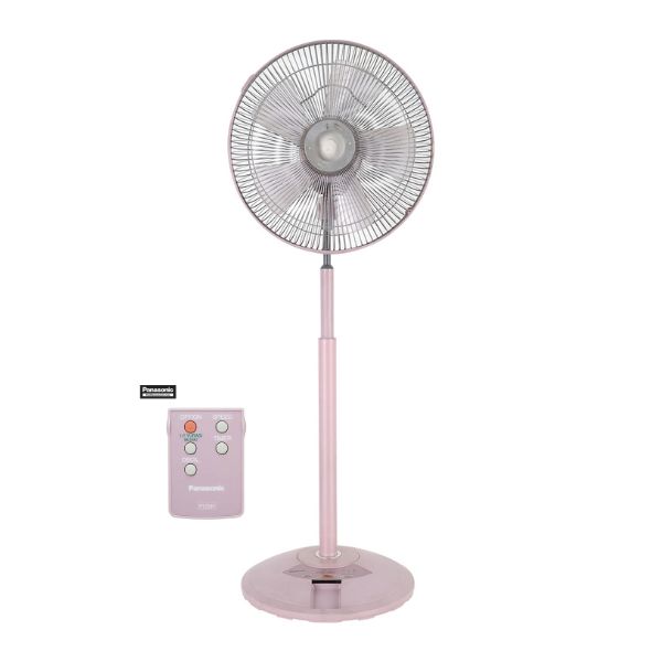 Quạt Đứng Panasonic F 308NHP Màu Hồng Có Remote 3 Chế Độ Gió