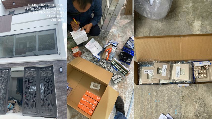 Thiết Bị Điện Panasonic Dòng Moderva Màu Vàng Ánh Kim Công Trình Anh Hùng1