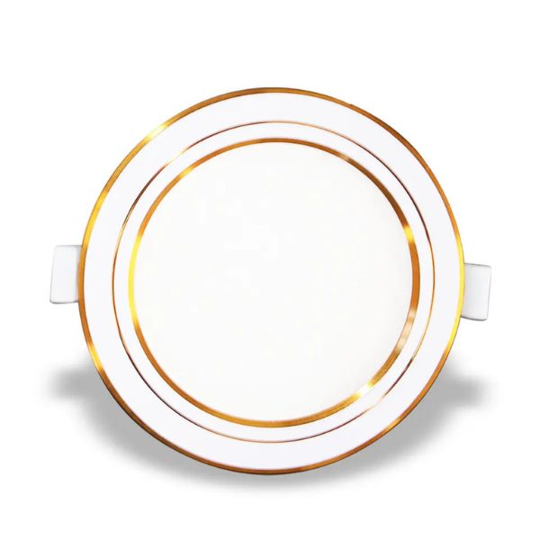 Đèn Led Âm Trần Nanoco 7W NSD07G90 Viền Vàng Siêu Mỏng HERA SERIES