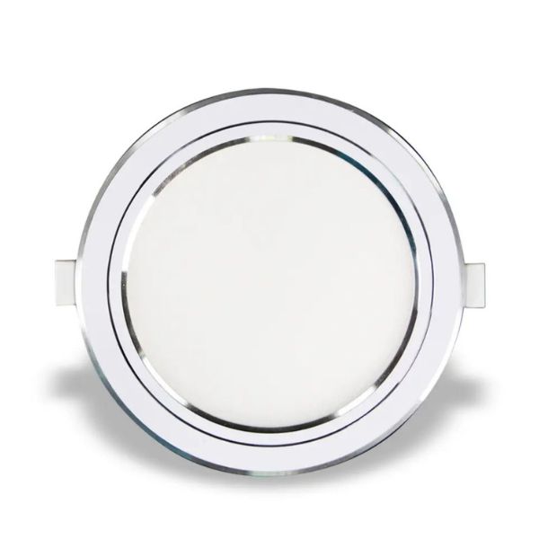 Đèn Led Âm Trần Nanoco 9W NSD09S110 Viền Bạc Siêu Mỏng HERA SERIES