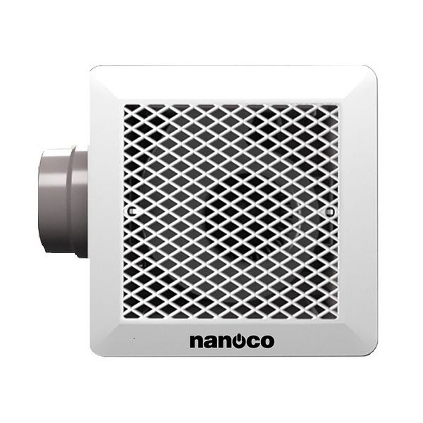 Quạt Hút Âm Trần Nanoco Lồng Sóc Có Ống Dẫn NFV2021 145m3