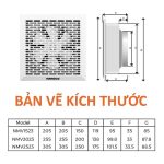 Quạt Hút Mùi Nanoco Siêu Mỏng